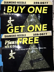Lápiz óptico de diamantes Buy One Get One Free Pfanstiehl 359-DS77 ""Doble aguja"" 359DS77 - Imagen 1 de 9