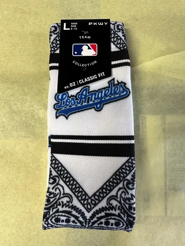 NU Los Angeles Dodgers MLB PKWY MENS TEAM COLLECTION HOME CREW SOCKS L 6-12 no.2 Cover