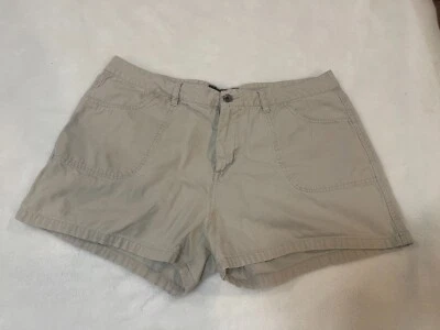 Route 66 Mujer Pantalones Cortos Tostado Talla 14 Bolsillos Delanteros y Traseros - X751 Foto 1 de 4