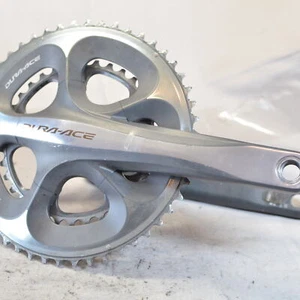 VG++ Shimano Dura Ace 7900 FC-7950 175mm 50-34 10 Speed COMPACT Double Crankset, - Imagen 1 de 9