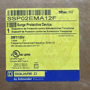 SSP02EMA12F Protección contra sobretensiones .Surelogic 120KA, 480Y/277 Filtro mejorado trifásico - Imagen 1 de 7