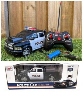 RC 1:16 Ford Ranger Police Car Radio Remote Control Simulation Vehicle Truck Toy - Picture 1 of 9
