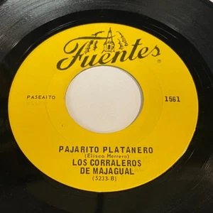 Los Corraleros De Majagual: Pajarito Platanero / El Viejo Baul 45 - HEAR IT - Picture 1 of 2