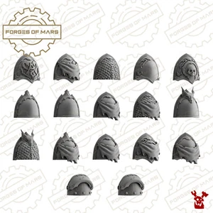 Knights - Alpha Krakens - Shoulder Pads - Mixed (x17) - Imagen 1 de 1