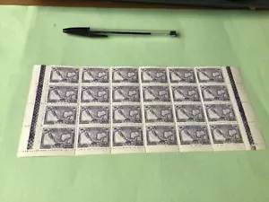 Mexico mint never hinged stamps part sheet folded 51148 - Picture 1 of 3