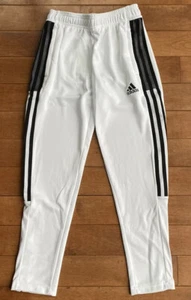 adidas Tiro Track Pants Kids' Soccer Futbol Futsal White Black Boys Small NWT!! - Picture 1 of 8