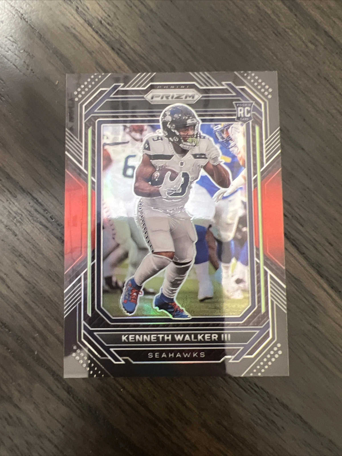 2022 Chronicles Prizm Black Red Kenneth Walker III RC 77/99 SP Seahawks ￼Rookie