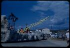 Pretty Women Cuba Float Palm Trees 1950S 35Mm Slide Vtg Red Border Kodachrome