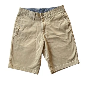 Pantalones Cortos Nautica Para Hombre Talla 30 Calce Clásico Chino Mezcla de Algodón 10" Entrepierna Tostado - Imagen 1 de 8