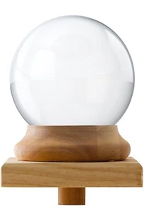 Amlong Crystal Newel Post Cap Finial - Crystal Ball 150mm 6 inch Diameter - Picture 1 of 4