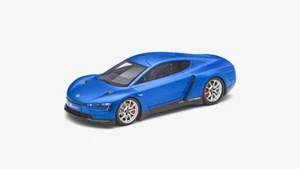 RARE VW XL SPORT MOTORE DUCATI RACING BLUE CONCEPT CAR 1:43 SPARK (DEALER MODEL) - Picture 1 of 1