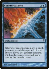 Counterbalance Coldsnap NM Blue Uncommon MAGIC THE GATHERING MTG CARD ABUGames