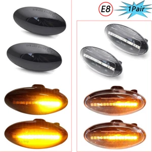 Luz marcadora lateral dinámica LED enchufe pin para Opel Vauxhall Agila Mk2 Suzuki SX4 - Imagen 1 de 22