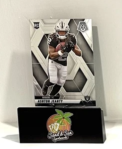 2025 Panini Mosaic Ashton Jeanty RC #345 Las Vegas Raiders - Bild 1 von 2