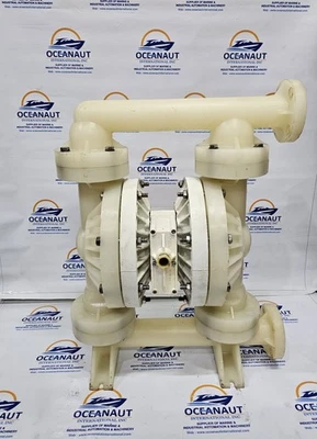 Wilden 2'' Inlet/Outlet Polypropylene Pneumatic Diaphragm Pump - Image 1 of 4