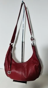 BOLSO DE MANO DE HOMBRO COLECCIÓN OBRA MAESTRA IVANKA ROJO BRILLANTE* - Imagen 1 de 13
