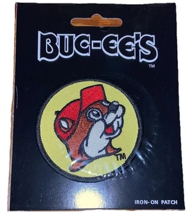 Bucees Biber Rund Logo Bügelbild Patch Neu - Bild 1 von 1