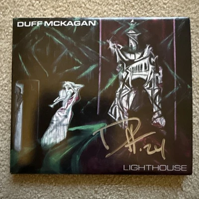 SIGNED Duff McKagan - Lighthouse Limited CD Album (Guns N' Roses) COVER SIGNED Foto 1 de 2