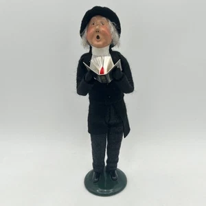 Byers Choice The Carolers Preacher Pastor Parson 1992 sosteniendo la Santa Biblia 13" - Imagen 1 de 14