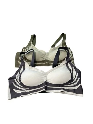 Sujetador Push-Up Inalámbrico Levantamiento Anti-Folencia Sin Alambres Talla XXL Lote de 2 Foto 1 de 4