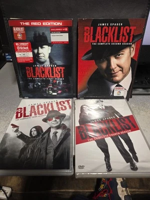 The Blacklist: The Complete 1 2 3 4 Seasons, Brand New SEALED, Free Shipping  Foto 1 de 4