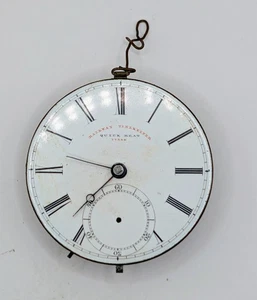 Railway Timekeeper Quick Beat Watch Movement-For Repair Or Restoration - Picture 1 of 3