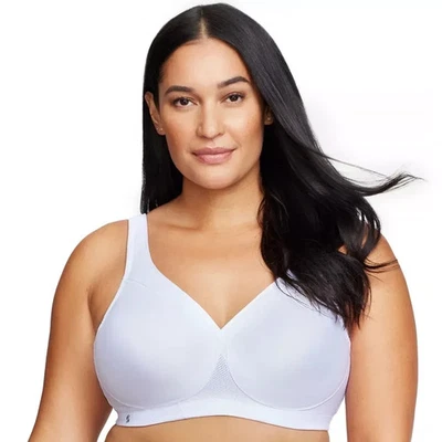 *GLAMORISE* "MAGIC LIFT" SEAMLESS/WIRELESS SPORTS BRAS { WHITE  OR  BLACK } NWT - Image 1 of 4