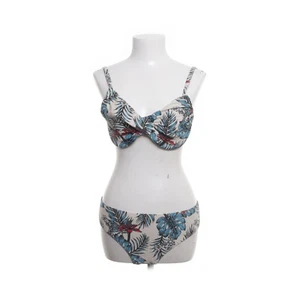 Desiree, Bikini, Größe: 90B, Elasthan/Polyamid, Blau/Mehrfarbig, Blumen #RsI - Bild 1 von 5