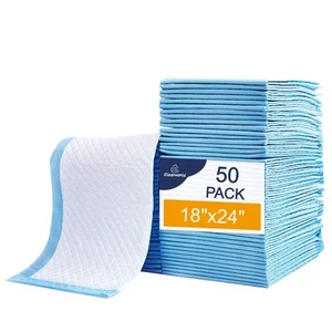 50 Pack Disposable Changing Pad, Waterproof Baby Disposable Underpads, Portab... - Picture 1 of 6
