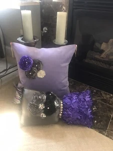 custom made Unique pillows  Blingtasticdesign LARGE pillow , Insert Included. - Picture 1 of 8