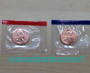 1997 - D & P Lincoln Cent Stempelglanz Set  - Bild 1 von 3
