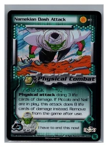 1x DBZ CCG NAMEKIAN DASH ATTACK 112 HOLO FOIL CELL SAGA DRAGON BALL Z LIMITED - Imagen 1 de 1