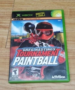 Microsoft Xbox Greg Hastings' Tournament Paintball Video Game (Complete, 2007) - Picture 1 of 5
