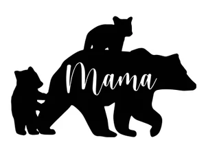 Mama Bear vinyl decal - Picture 1 of 18