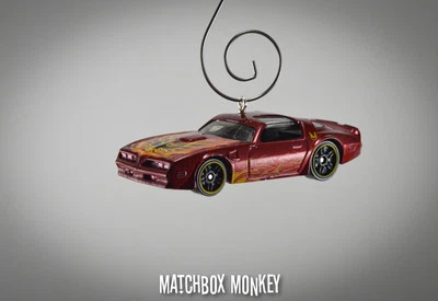 1977 Pontiac Trans Am Firebird Custom Christmas Ornament 1/64 Scale T/A Muscle - Image 1 of 4