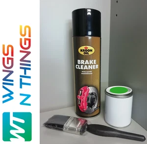 PINZA DE FRENO KAWASAKI VERDE PINTURA METAL MOTOR Alta Temperatura 500ml **KIT** - Imagen 1 de 2
