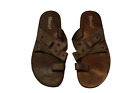 SHOOZ! brown women's slats sandals size 41