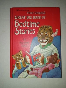 Vintage Golden Books Tibor Gergelys Great Big Book Bedtime Stories '76 8th Prntg - Picture 1 of 10