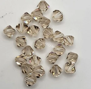 12pc Swarovski Crystal Light Silk 6mm Bicone Beads; LAST TWO - Picture 1 of 1