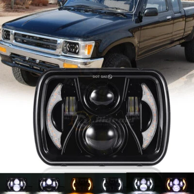 Faro LED 5x7" 7x6" haz alto bajo DRL para camioneta Toyota 1982-1995 4Runner Foto 1 de 4