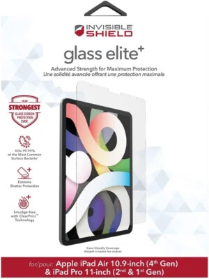 Premium Screen Protector for Apple iPad Pro 11" 1st Gen 2nd gen 2020 by ZAGG - Image 1 of 4