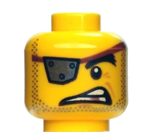 NUEVO LEGO - Cabeza de figura - Lego película 2 - Barba de metal amarillo x1 - 70829 70834 70836 - Imagen 1 de 1