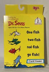 Dr. Seuss - One Fish. Two Fish. Red Fish. Go Fish. Vintage Card Game NEW SEALED - Picture 1 of 6