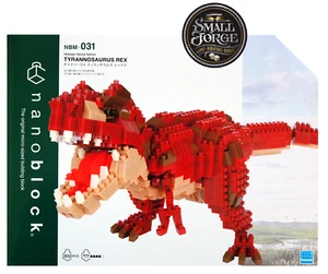 Nanoblock TYRANNOSAURUS REX , Deluxe Series, NBM-031, 850 Pieces, Level 4, NEW - Picture 1 of 5