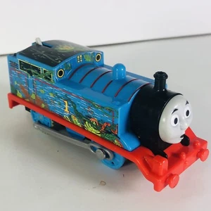 Thomas the Train Jungle Crash Motorized Trackmaster Tank Engine Blue Wheel - Bild 1 von 12