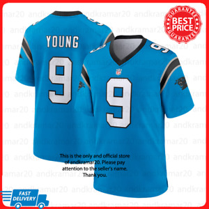 Bryce Young #9 Carolina Panthers 2023-24 Season Blue Print Jsy All Size