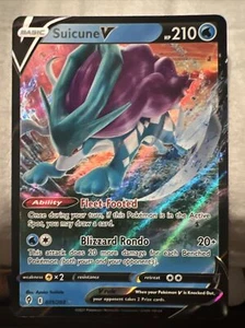 Pokémon TCG Suicune V Evolving Skies 031/203 Holo Ultra Rare NM - Picture 1 of 1