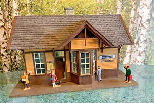 LGB POLA 907 Silverton Railroad Train Station G ,West German. - Picture 1 of 9