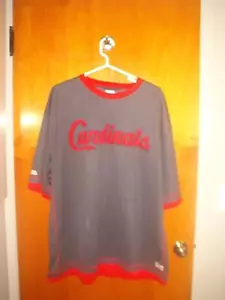 Vintage Single Stitch St. Louis Cardinals T-Shirt •Size 2 XL -STITCHES -Po;lyest - Picture 1 of 4