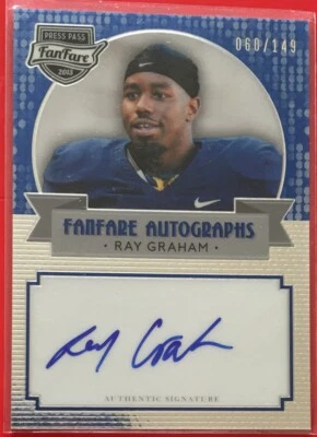 2013 Fan Fare Ray Graham Pittsburgh Houston Texans - Auto/149 - Image 1 of 2